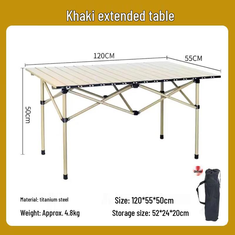 Minai Portable Outdoor Folding Picnic Table and Chair Set
