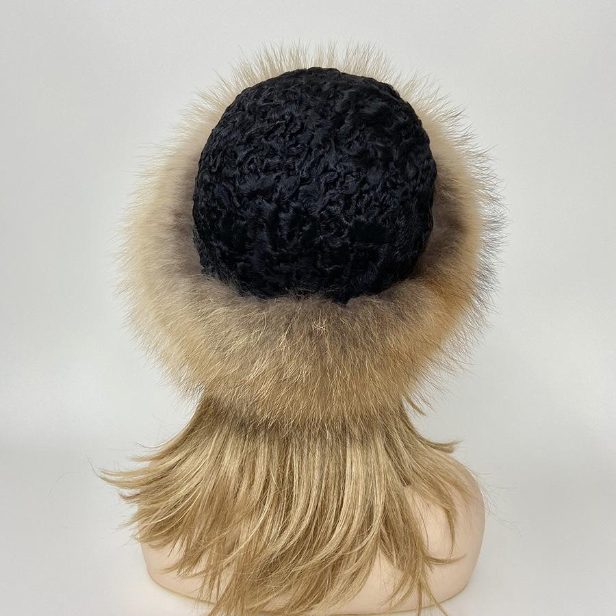 Fluffy Winter Fur Hats Women Warm Furry Outdoor Real Fur Fedora Caps Thick Bucket Snow Dome Hat