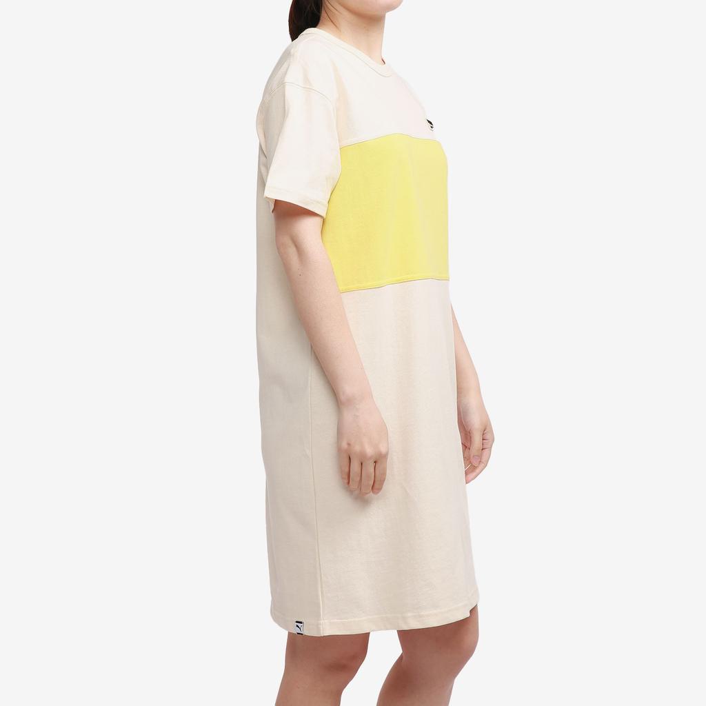 Puma Downtown Tee Dress Letter Casual Sports Round Neck Short Sleeve Dress Women dresses Off-White 531494-75