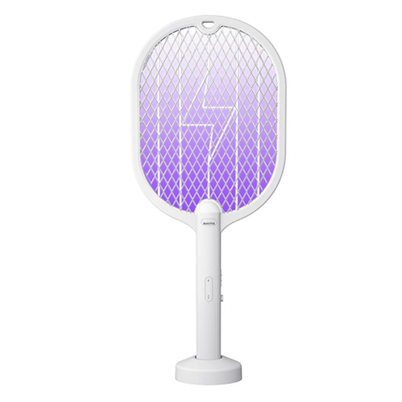 

AUCMA Rechargeable Electric Mosquito Swatter with UV Light