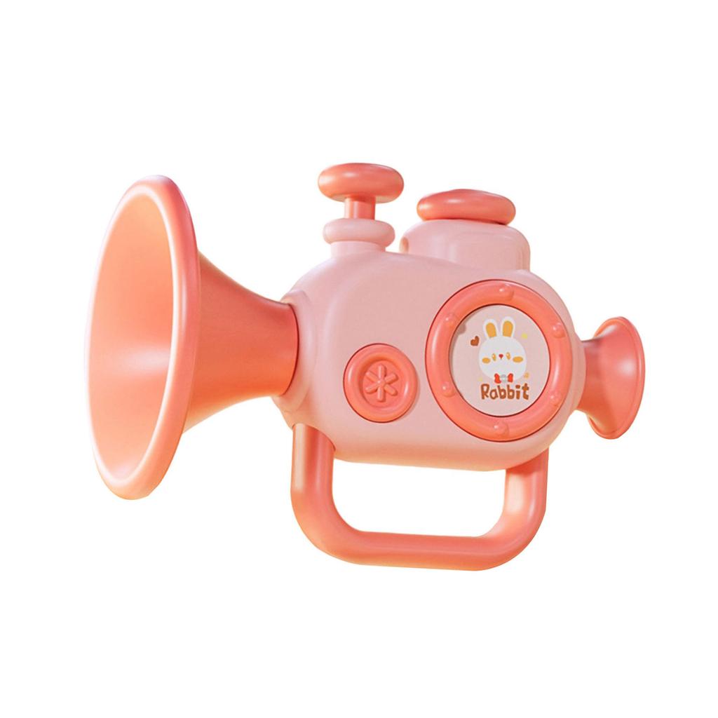 Fun Developmental Baby Trumpet Encourages Hand Eye Coordination And Group Play Musical Instrument