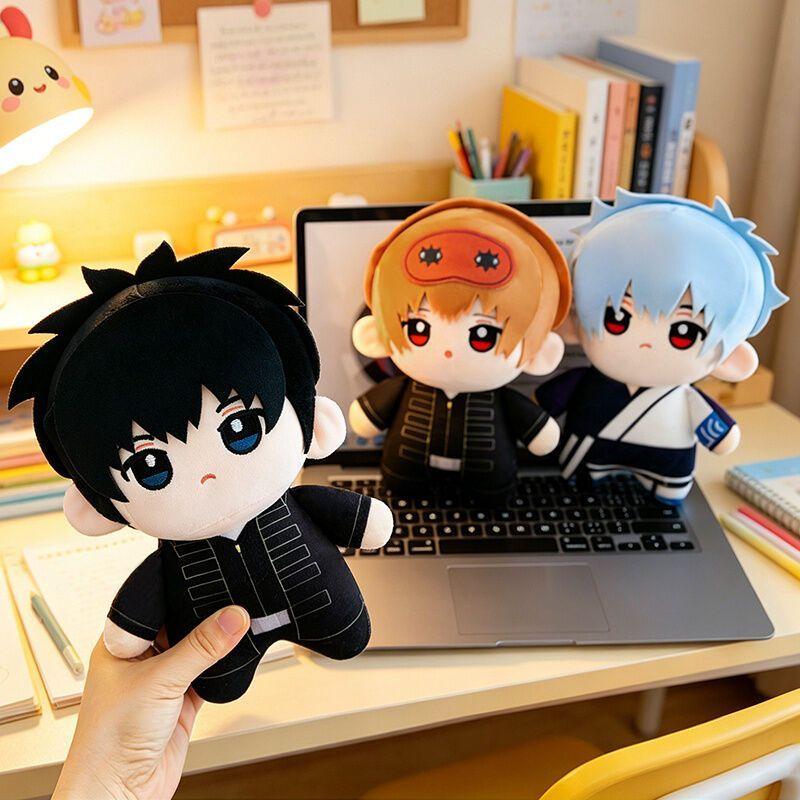 Japan Anime Gintama Hijikata Toushirou Standing Posture Soft Plush Filling Doll Sofa Cute Decoration Anime Enthusiast Collection