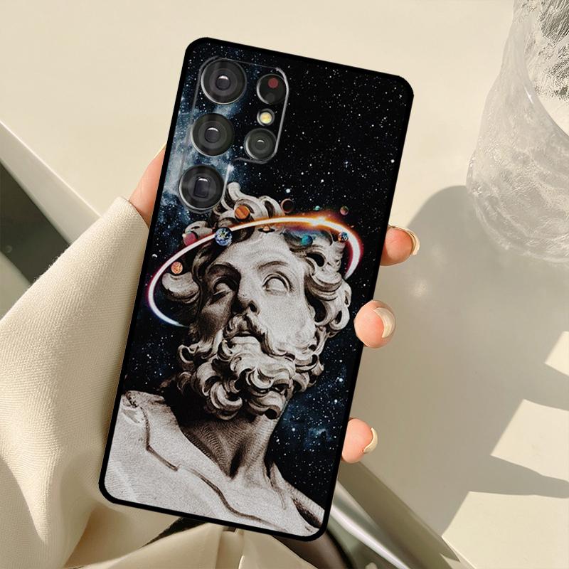 Zeus Case For Samsung Galaxy S25 Ultra S21 S22 S23 S24 Ultra S9 S10 Plus S20 FE S25 FE Back Cover