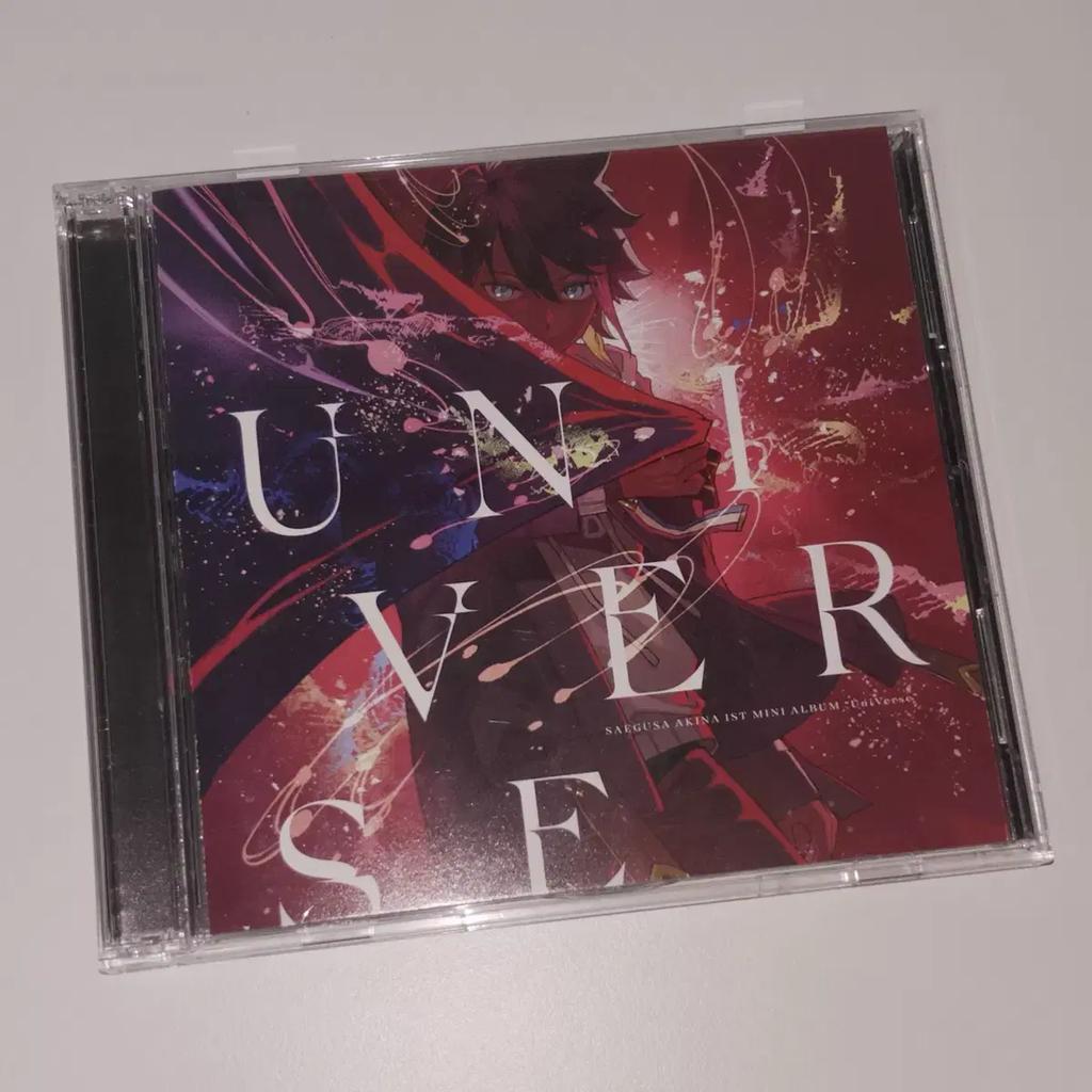 Nijisanji Saegusa Akina Album Universe Førsteutgave Begrenset Utgave B