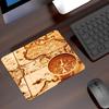Retro Pirate Ship Nautical Map Mouse Pad Game mause pads Laptops Small Wrist Protector Supplies Desk Accessories Luxury Notebook