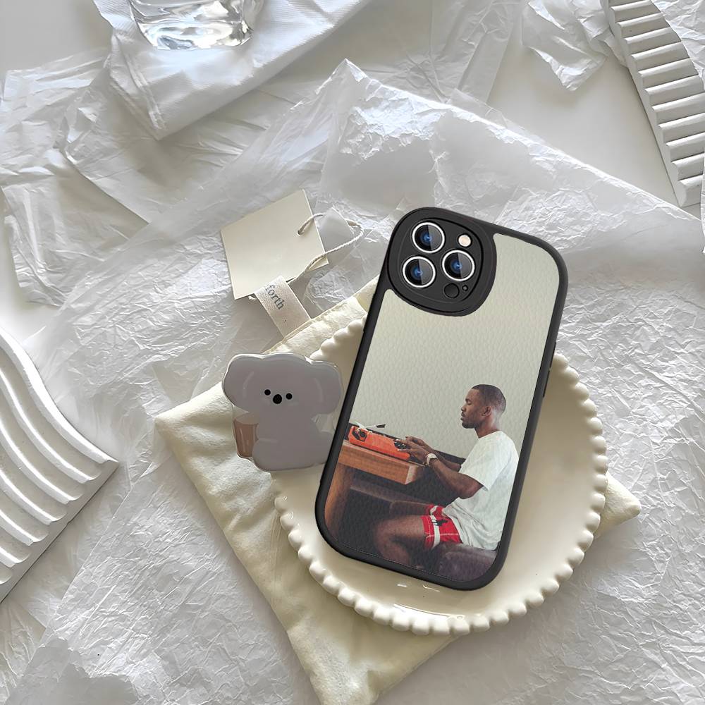 Singer Frank Blonde Oceans Hot Phone Cover For iPhone 16 15 14 13 12 11 Pro Max Plus Leather Soft Case