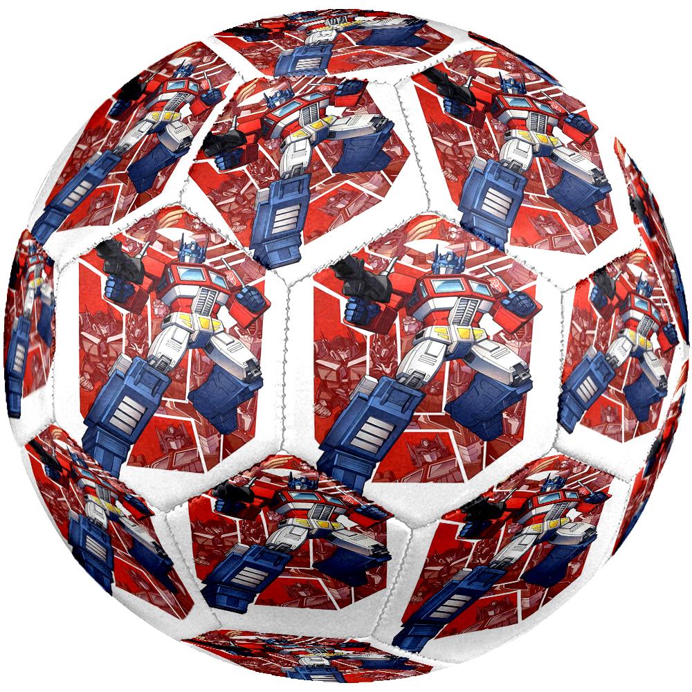 Pallone da Calcio Misura 5 Tema Transformers, Adatto Sia per Partite Indoor che Outdoor, un Regalo Adatto a Tutti.
