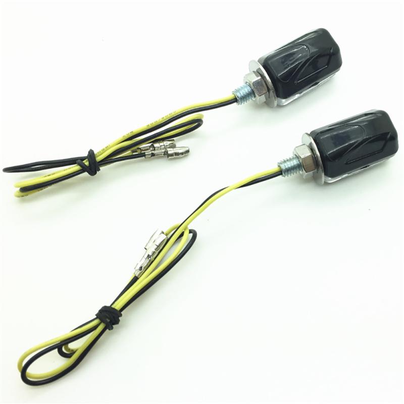 2 Stück LED Motorrad Blinker Blinker Kontrollleuchte