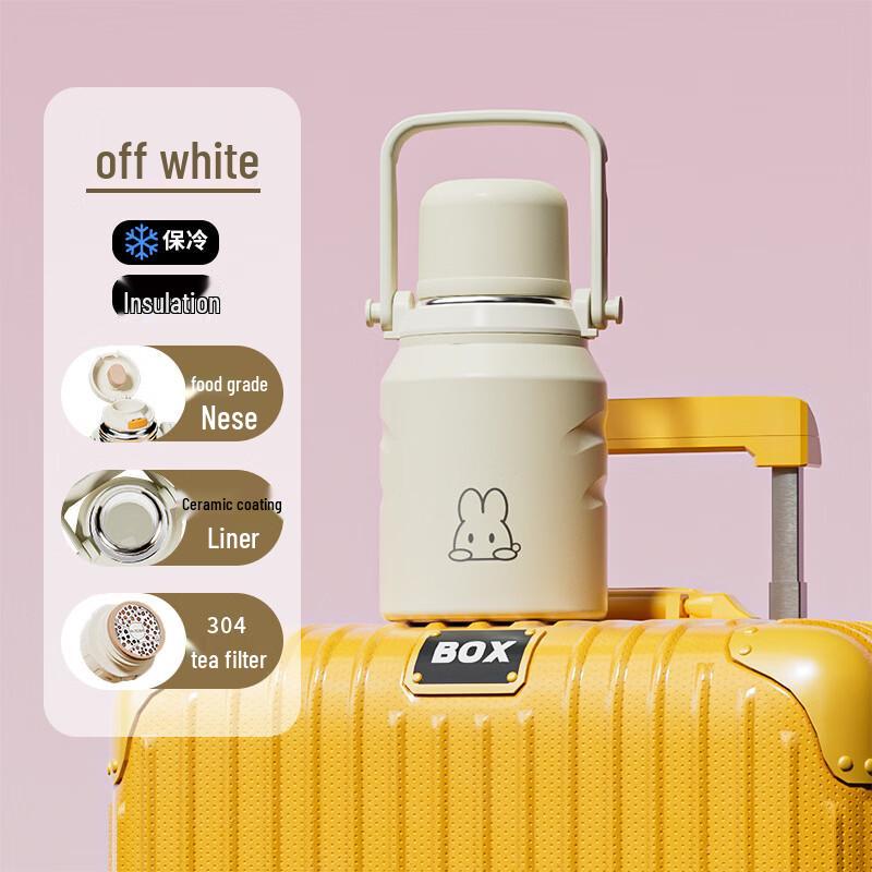 Yuzhuxun Portable Ceramic Lined Insulated Water Bottle