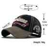 Vintage Adjustable Unisex Vintage Cap for Outdoor Hiking and Mountaineering