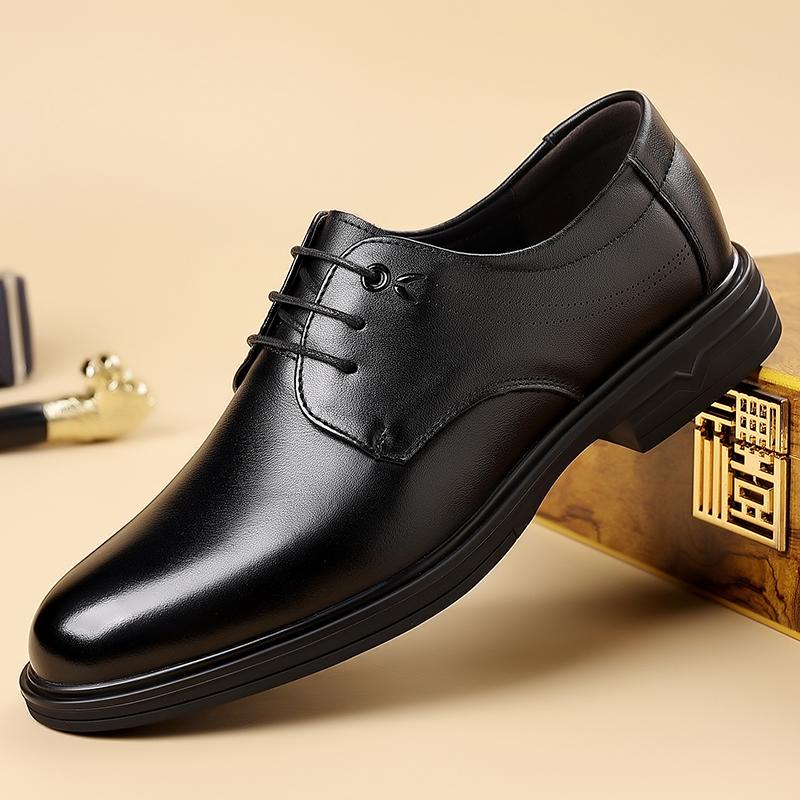 Business Oxford Shoe Fashion Luxury Brand Wedding Casual Shoes Italian Dress Formal Shoes Genuine Leather High-end Men's Shoes