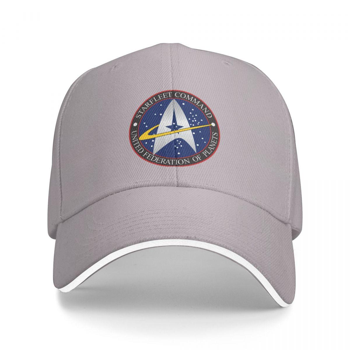 Летние бейсболки Starfleet Star Treks, унисекс, женские бейсболки Snapback, повседневные бейсболки с регулируемой посадкой для гольфа, кепка One Size