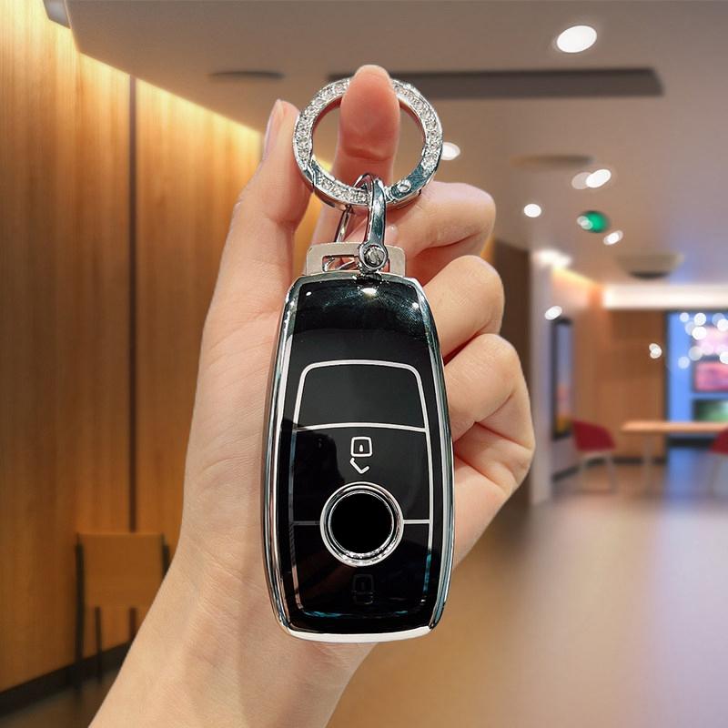Tpu For Mercedes Benz W177 W205 W213 W222 X167 Amg A C E S G Class Glc Cle Cla Keychain Shell Fob Accessories Car Key Case Cover