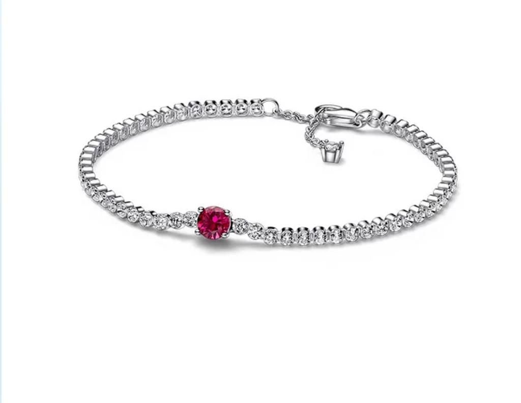 925 Silver Cubic Zircon Oxide Bracelet for Women Trinkets Fashion Simple Engagement Wedding Charm Jewelry Gift