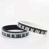 1PCS Music Bracelet Outdoor for  Birthday Gift for Kid Fashion Piano Jewelry Sports  Silicone Wristband