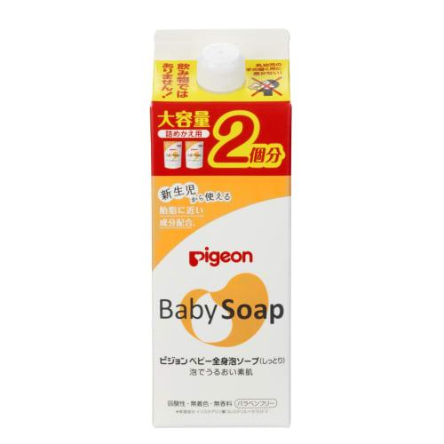 Pigeon Baby Foaming Soap (Moisturizing) Refill (2 servings) 800ml