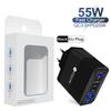 Chargeur Rapide GaN 65W QC3.0 pour Téléphones & Tablettes, Norme UE