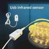USB5V Epoxy Bare Board Light Strip with Human Infrared Sensor