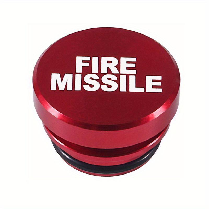 New 12V Universal Car Cigarette Lighter Button Cover Accessories Fire Missile Eject Button Car Cigarette Lighter Plug