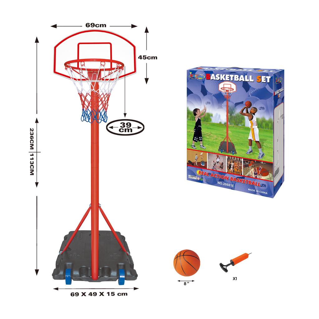 Children'S Indoor Vertical Basketball Hoop