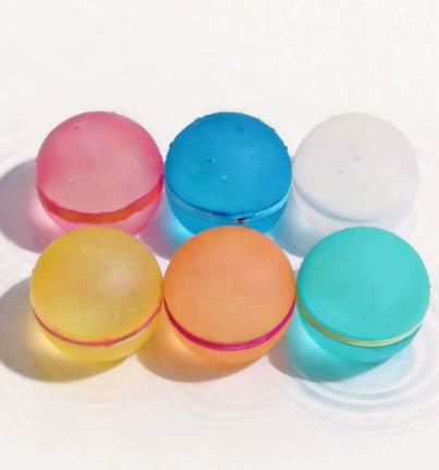 8 Pack Round Plastic Snap Closure Containers Mixed Assortment with OPP Packaging and Mesh Bag for Storage and Organization One Size