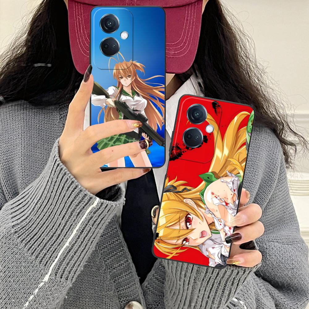 Highschool Rei Miyamoto Phone Case for OPPO Reno 14 13 12 11 10 9 8 7 6 5 F T Pro 5G Colorful Printing Cover Pretty Cover Luxury