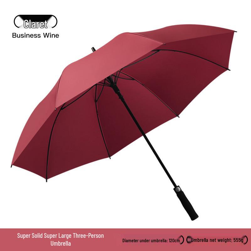Premium Extra Large Golf Umbrella with Long Handle and Waterproof Double-Layer Design