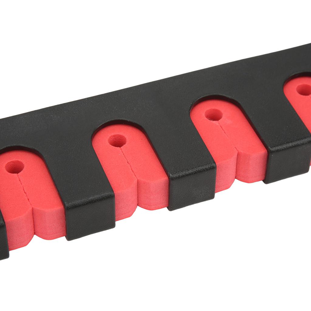 2Pcs Wall Mounted Fishing Rod Rack Orderly Storage Space Saving Anti Scratch Horizontal Fishing Rod Holder for Household