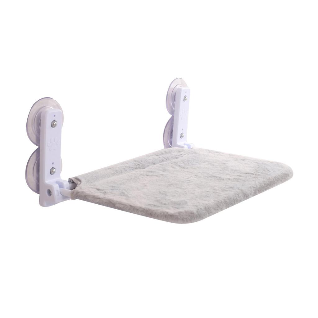 Foldable Cat Hammock with Suction Cups – Detachable, Washable, All-Season Sunbathing Bed for Windows
