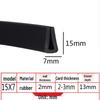 U-Shaped Rubber Anti-Collision Edge Strip for Glass Sealing
