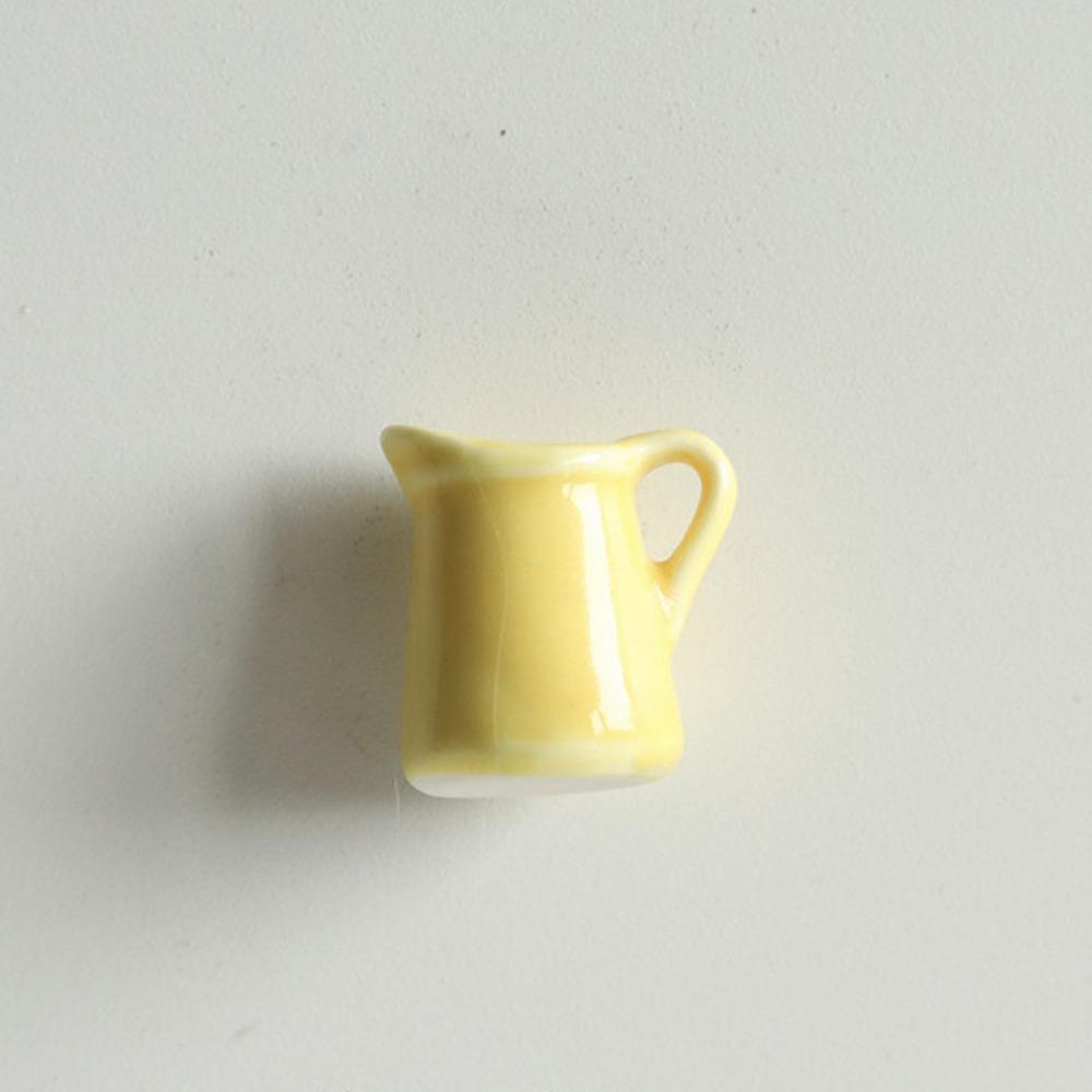 Creative Decorative Vase Fridge Magnets Unique Handmade Vase Refrigerator Magnet Small Mini Ceramic Vase Plant Display