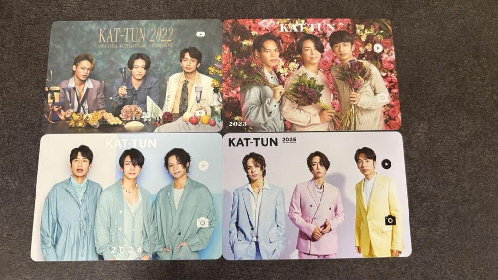 [USED] KAT-TUN birthday card