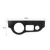 For Dodge Charger 2016- Car Accessories Carbon Fiber Style Head Light Switch Button Control Panel Cover Trim Bezel