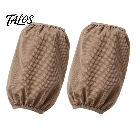 Reusable Sleeve Guards for Winter Stain Resistant Arm Sleeves, Elastic Cuff Oil-proof Protective Covers, Soft Fabric Protectors Sewing Solid