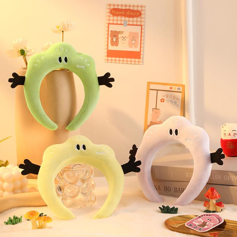 Relax, Cartoon, Funny and Cute Hair Band, Girl's Twisting Head Accessory Band, Three-dimensional Hair Band, Ugly Sprouting Accessory