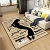 Michael J-Jackson Carpet for Living Room Sofa Table Bedroom Rugs Home decor Kitchen washroom Indoor Outdoor Non-slip floor Mats
