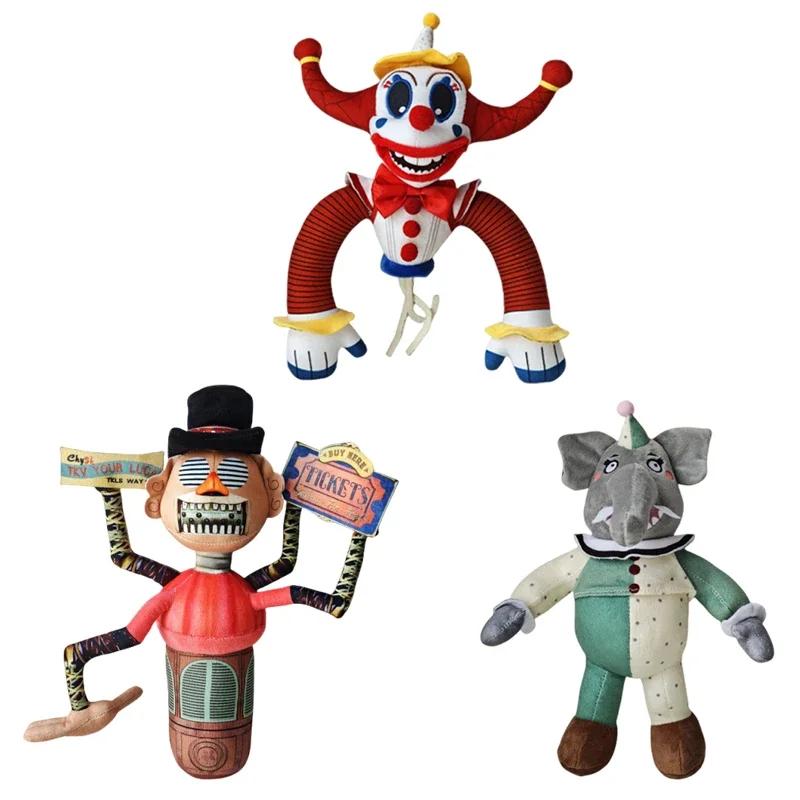 NEW Anime Secret Of The Mimic Plush Scared Horror Game Soft Stuffed Joker Plushie Desk Decoration Dolls Toys Gift Party Favors