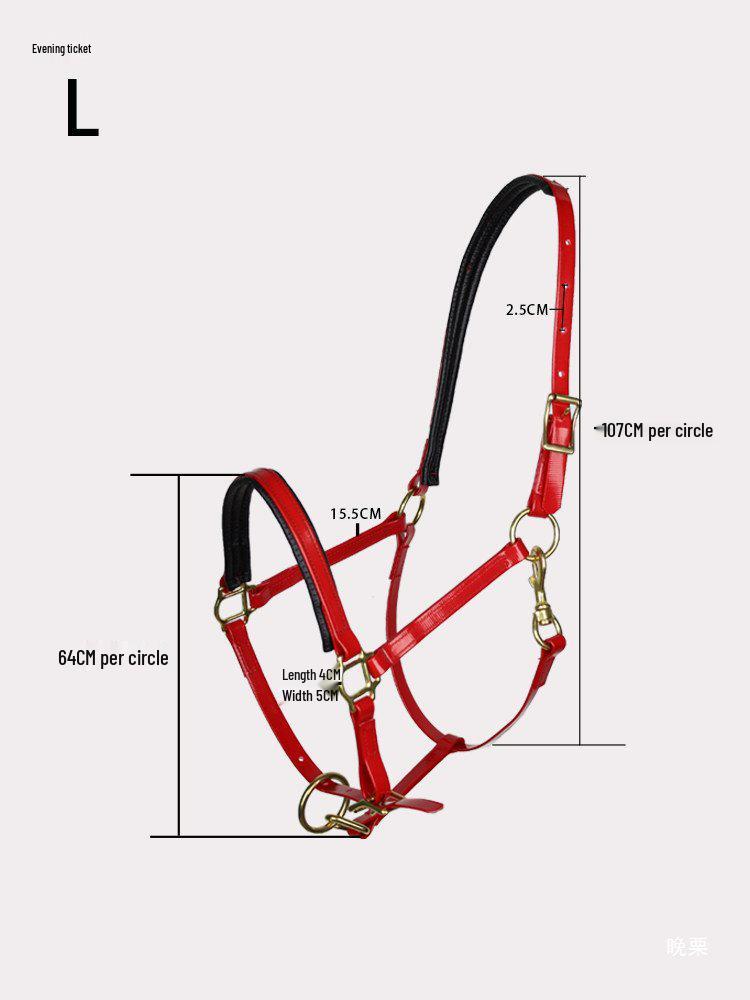 TPU Adjustable Durable Horse Halter and Leading Equipment