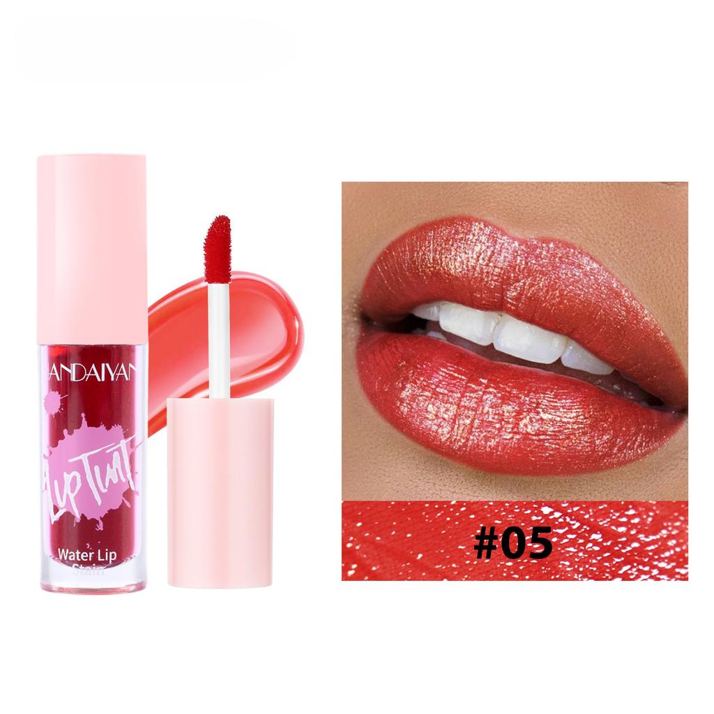 Lipstick Watercolor Makeup Long-lasting Moisturizing Lip Gloss 6 Colors Non-staining Lipstick Liquid