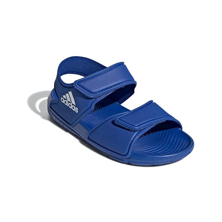 adidas Altaswim C Synthetic Leather Children's Sandals Blue White Children Aged 3 7 Years Old EG2135