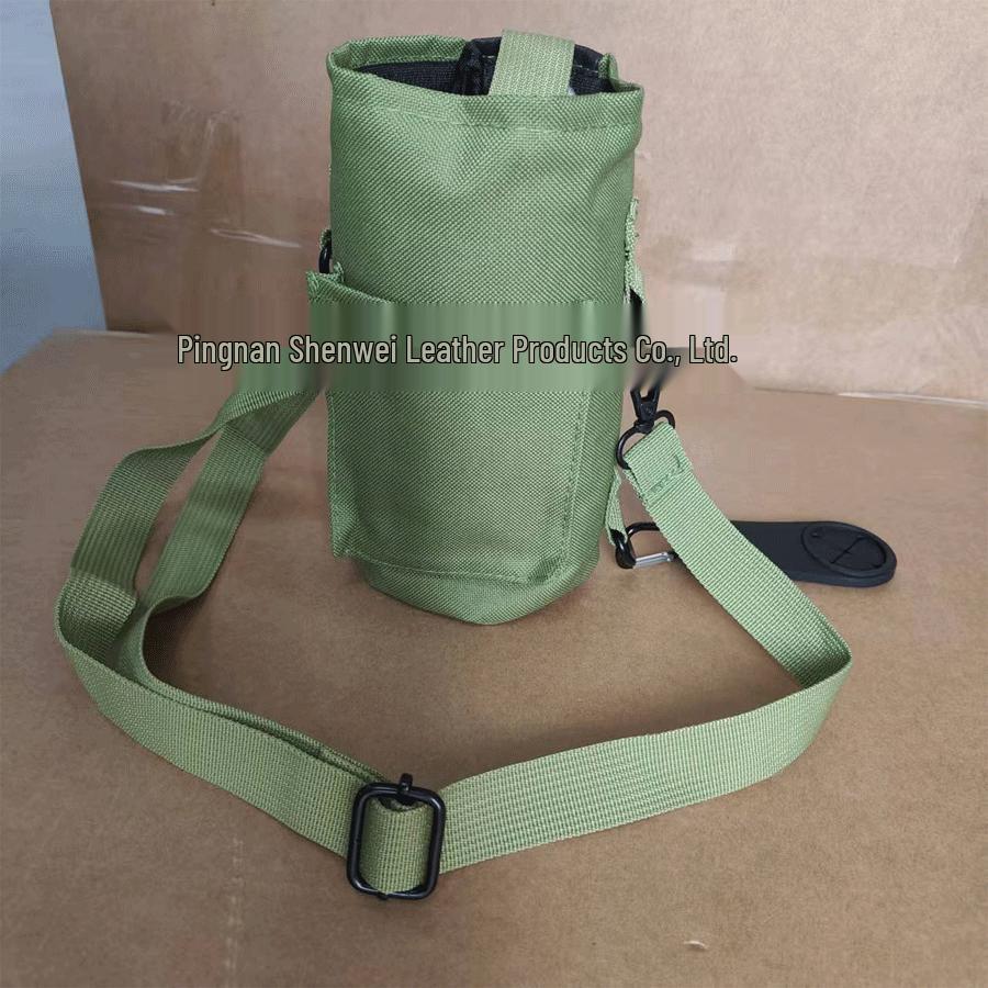 Strong Magnetic Fitness Water Bottle & Storage Crossbody Bag - Large Capacity for Gym Essentials