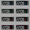 Digital Alarm Clock TEMP Date Week 3 Medication Reminders 2 Alarm 3 Levels Brightness USB Output Charging Port 12/24H LED Clock