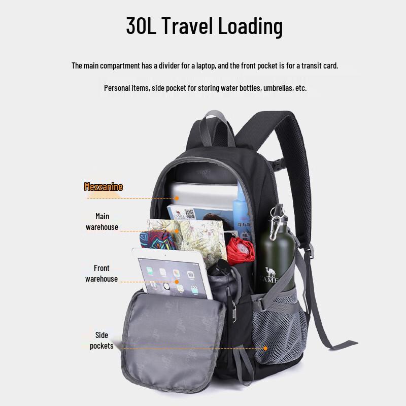 Camel Outdoor Wanderrucksack 30L