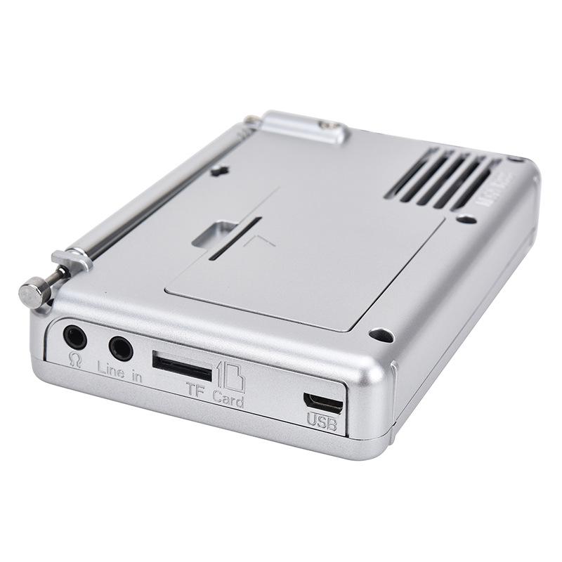 Multi-Function Desktop Weather Band Radio with Card-In Recorder