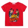 Wild Kratts Cartoon T-shirt Anime Print New  Tshirt Children Fun Top Adventure Cartoon Tees Cool Boys Short Sleeve Clothes