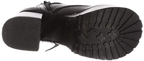 Yosuke Women's Platform Short Boots, Black, Size 24.5cm (Product Code: 2601007)