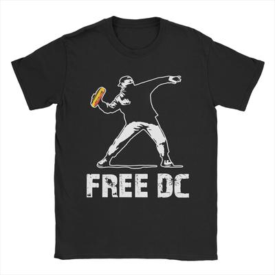 Dc Sandwich Guy T Shirts Men's 100% Cotton Casual T-Shirts O Neck Tees Short Sleeve Clothing New Arrival