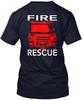 Fire Rescue T-Shirt Made In the USA Size S To 5XL Unisex T-Shirt