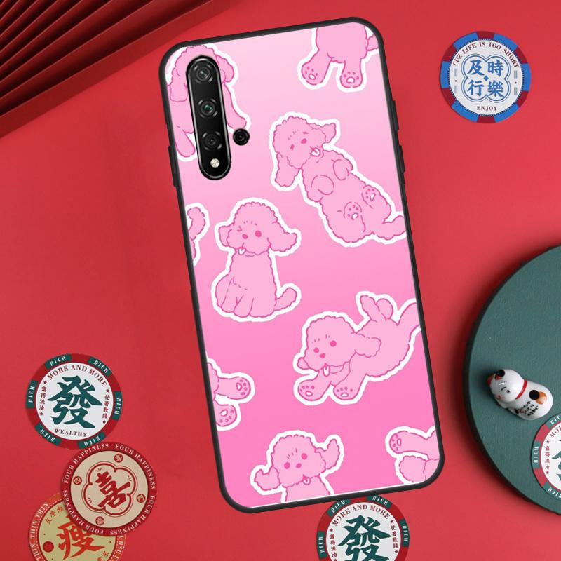 Poodle Dog For Huawei Nova 5T 9 10 SE 7i 8i 11i 12i Y73 Y72 Y61 Y91 Y60 Y70 Y90 P20 P30 P40 Lite Case