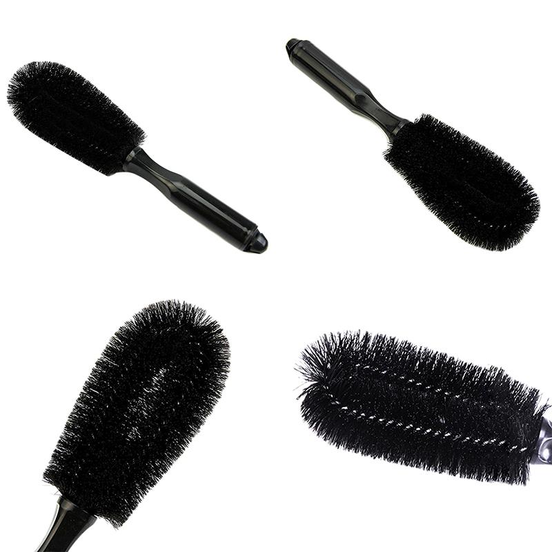 Wheel Tire Rim Scrub Brush Car Truck Motorcycle Bike Washing Cleaning Tool Handy
